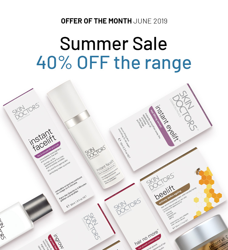 Offer Of The Month Banner Mobile June 2019 Skin Doctors Uk